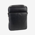 BOLSO BANDOLERA PARA HOMBRE, COLOR Negro, COLECCIÓN NEW NAPPA. 23x29x07 cm - Matties Bags