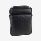 BOLSO BANDOLERA PARA HOMBRE, COLOR Negro, COLECCIÓN NEW NAPPA. 23x29x07 cm - Matties Bags