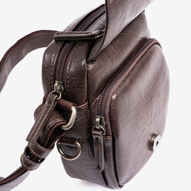 Bolso bandolera para hombre, Serie Classic Sport. 13.5x16 cm - Matties Bags