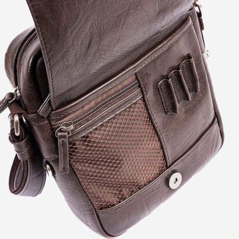 Bolso bandolera para hombre, Serie Classic Sport. 19x23 cm - Matties Bags