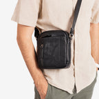 Bolso bandolera para hombre, Serie Juvenil. 17x22 cm - Matties Bags