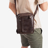 Bolso bandolera para hombre, Serie Juvenil. 19x24 cm - Matties Bags