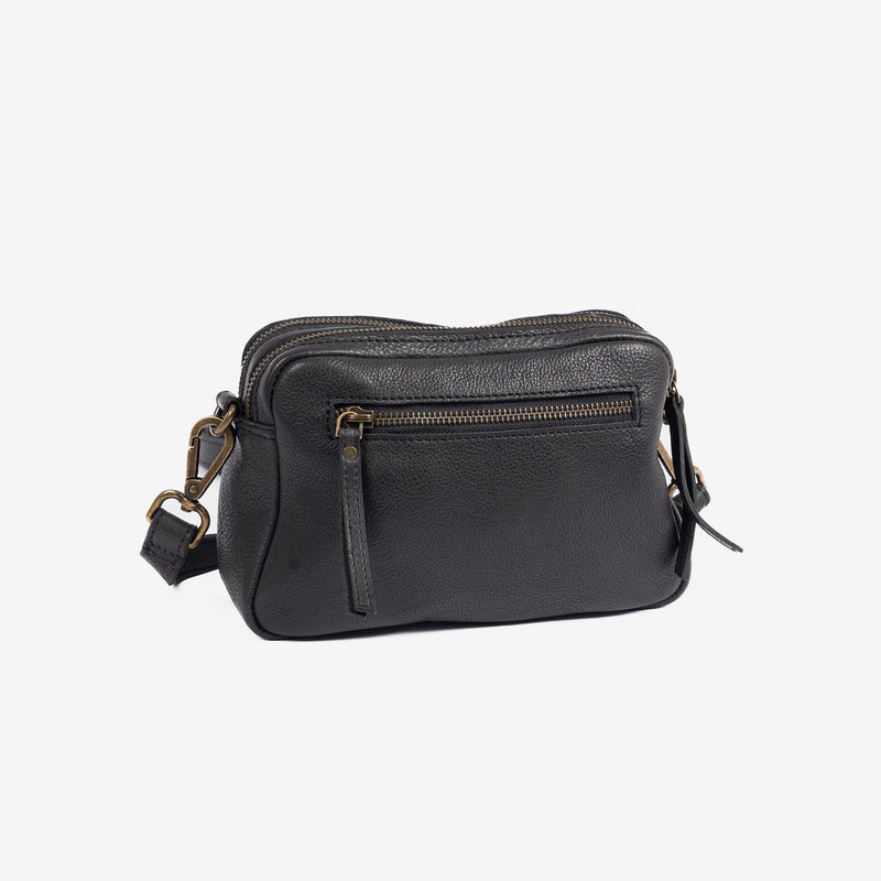 Bolso bandolera, Serie eva/leather. 21x13x07 cm - Matties Bags