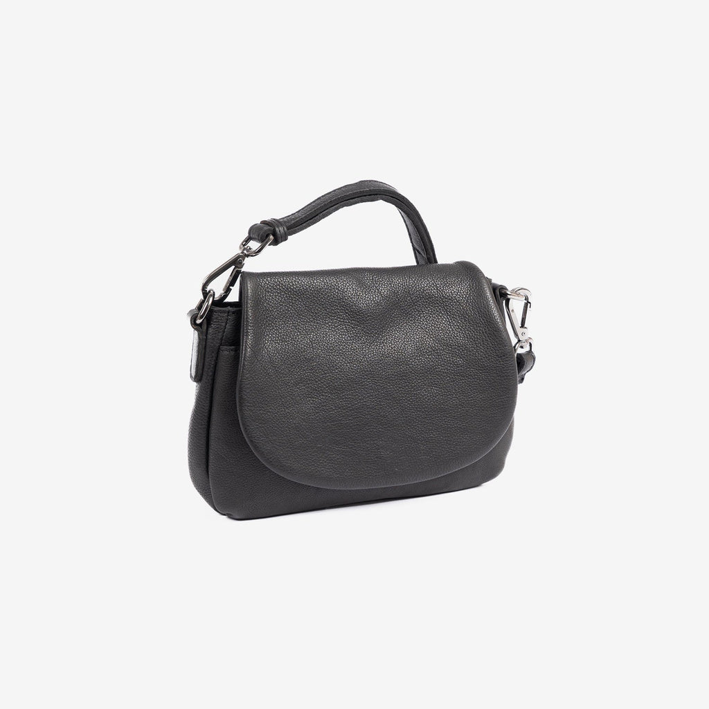 Bolso bandolera, Serie eva/leather. 22.5x15x06 cm - Matties Bags