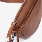 Bolso bandolera, Serie eva/leather. 24x14x07 cm - Matties Bags