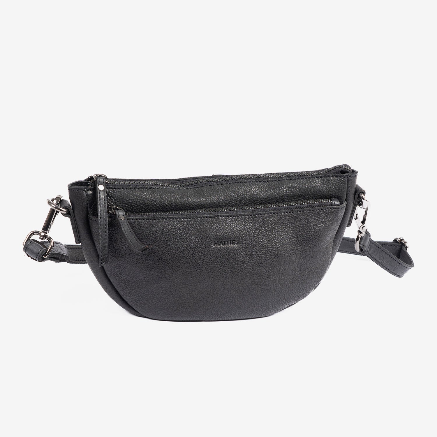 Bolso bandolera, Serie eva/leather. 24x14x07 cm - Matties Bags