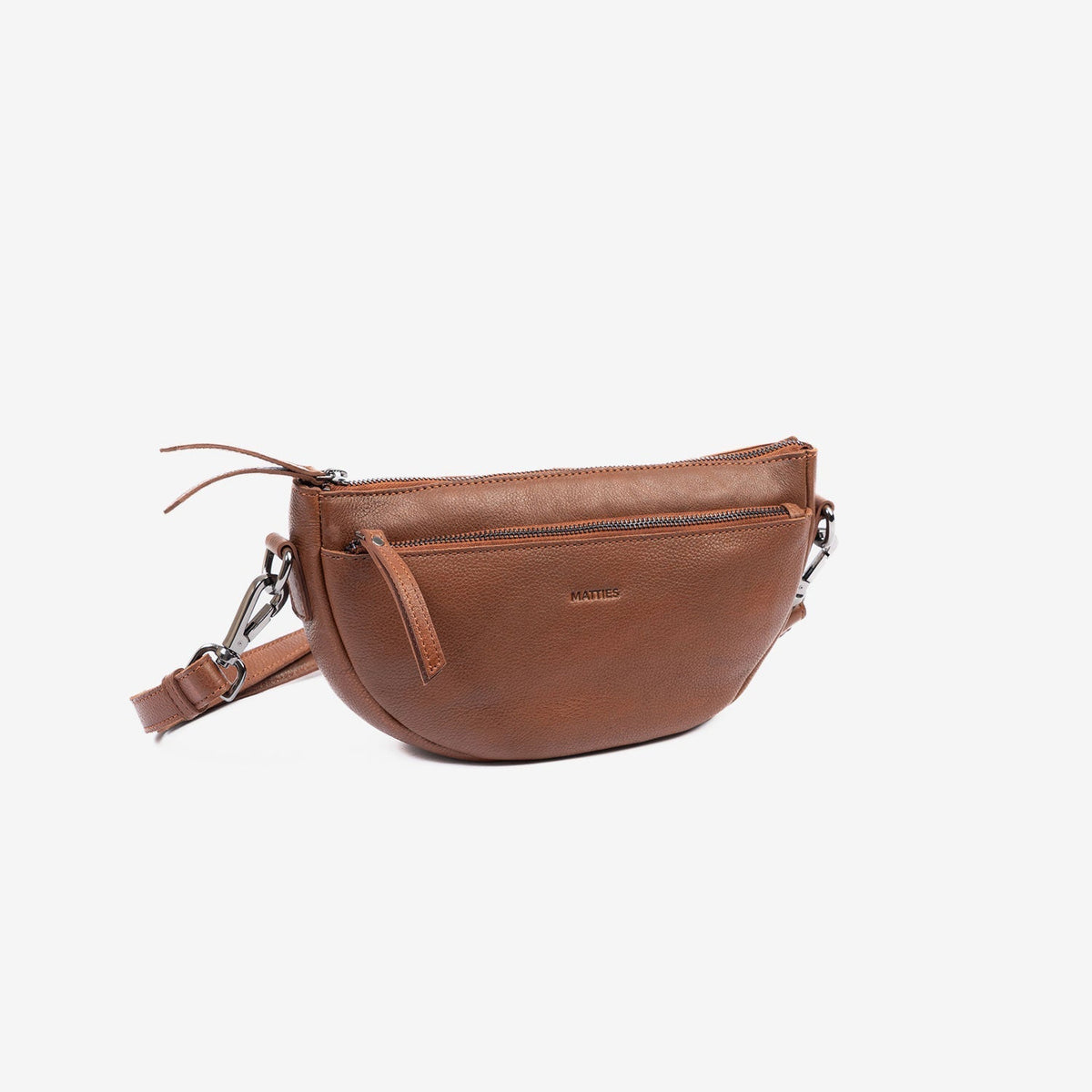 Bolso bandolera, Serie eva/leather. 24x14x07 cm - Matties Bags