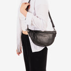 Bolso bandolera, Serie eva/leather. 24x14x07 cm - Matties Bags