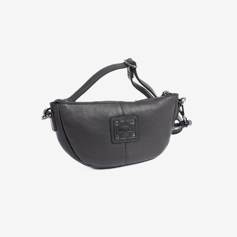Bolso bandolera, Serie eva/leather. 24x14x07 cm - Matties Bags