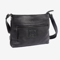 Bolso bandolera, Serie eva/leather. 27x23x05 cm - Matties Bags