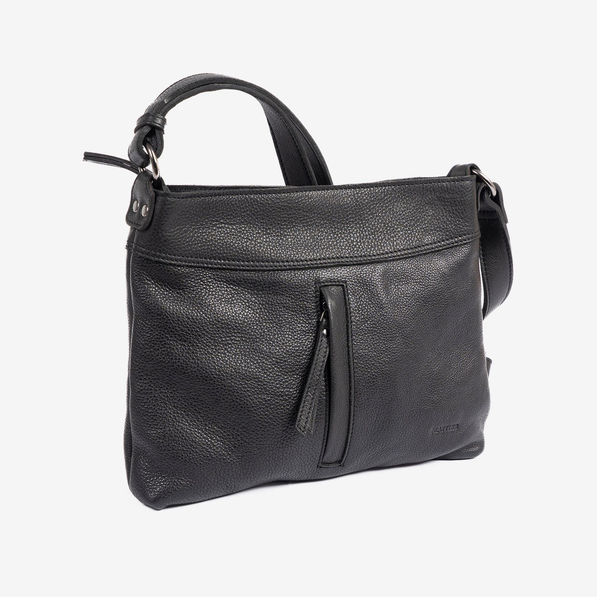 Bolso bandolera, Serie eva/leather. 27x23x05 cm - Matties Bags