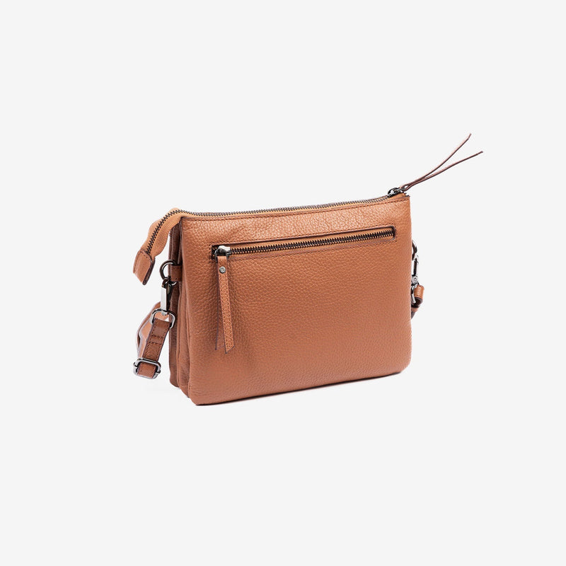 Bolso bandolera, Serie floater/leather. 25.5x17x07 cm - Matties Bags