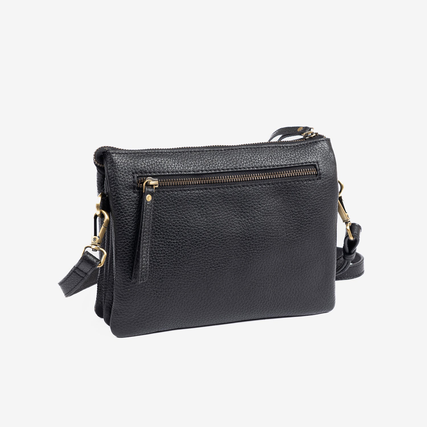 Bolso bandolera, Serie floater/leather. 25.5x17x07 cm - Matties Bags