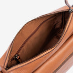 Bolso bandolera, Serie floater/leather. 25x19.5x10 cm - Matties Bags