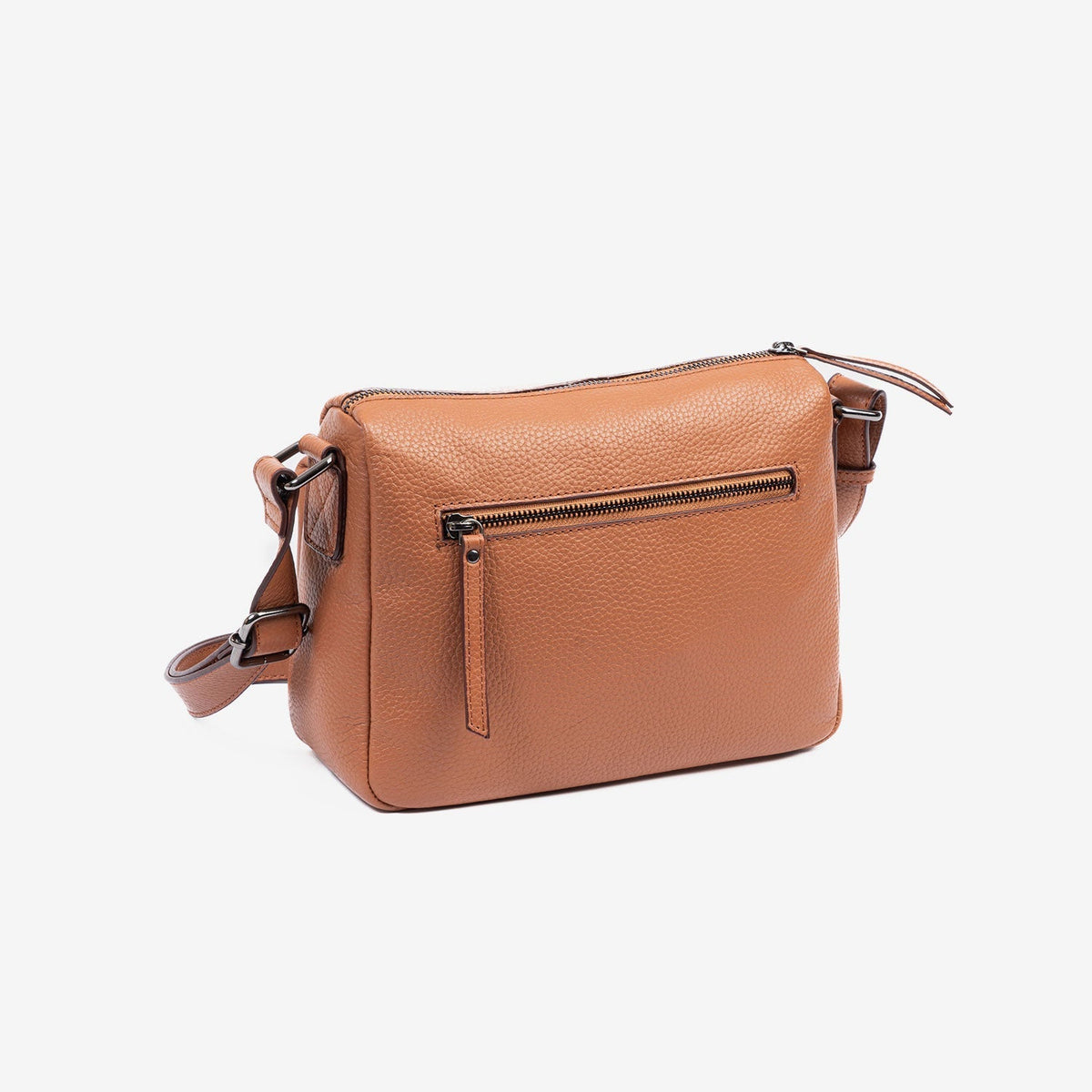 Bolso bandolera, Serie floater/leather. 25x19.5x10 cm - Matties Bags