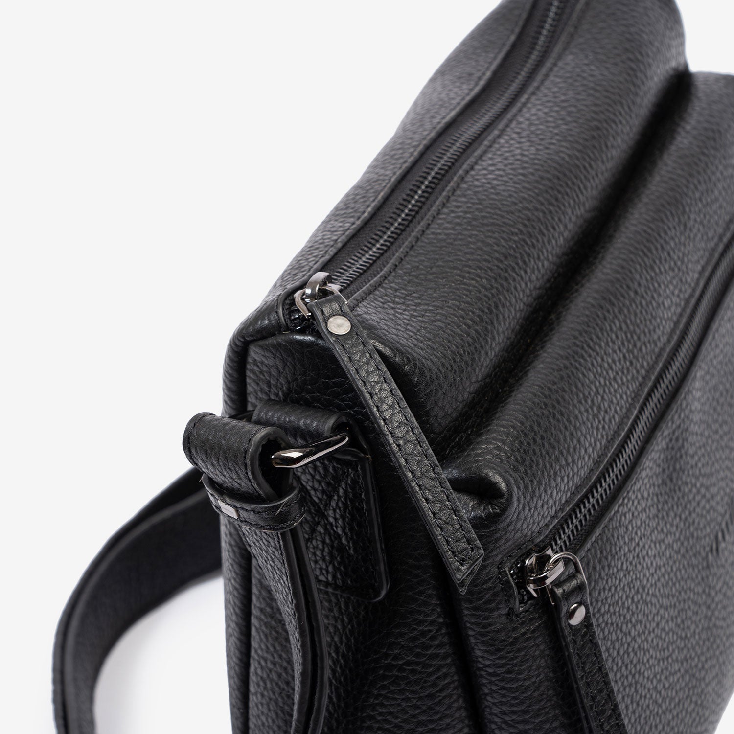 Bolso bandolera, Serie floater/leather. 25x19.5x10 cm - Matties Bags