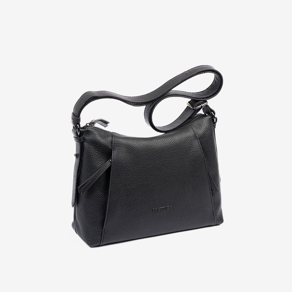 Bolso bandolera, Serie floater/leather. 29x23x10 cm - Matties Bags