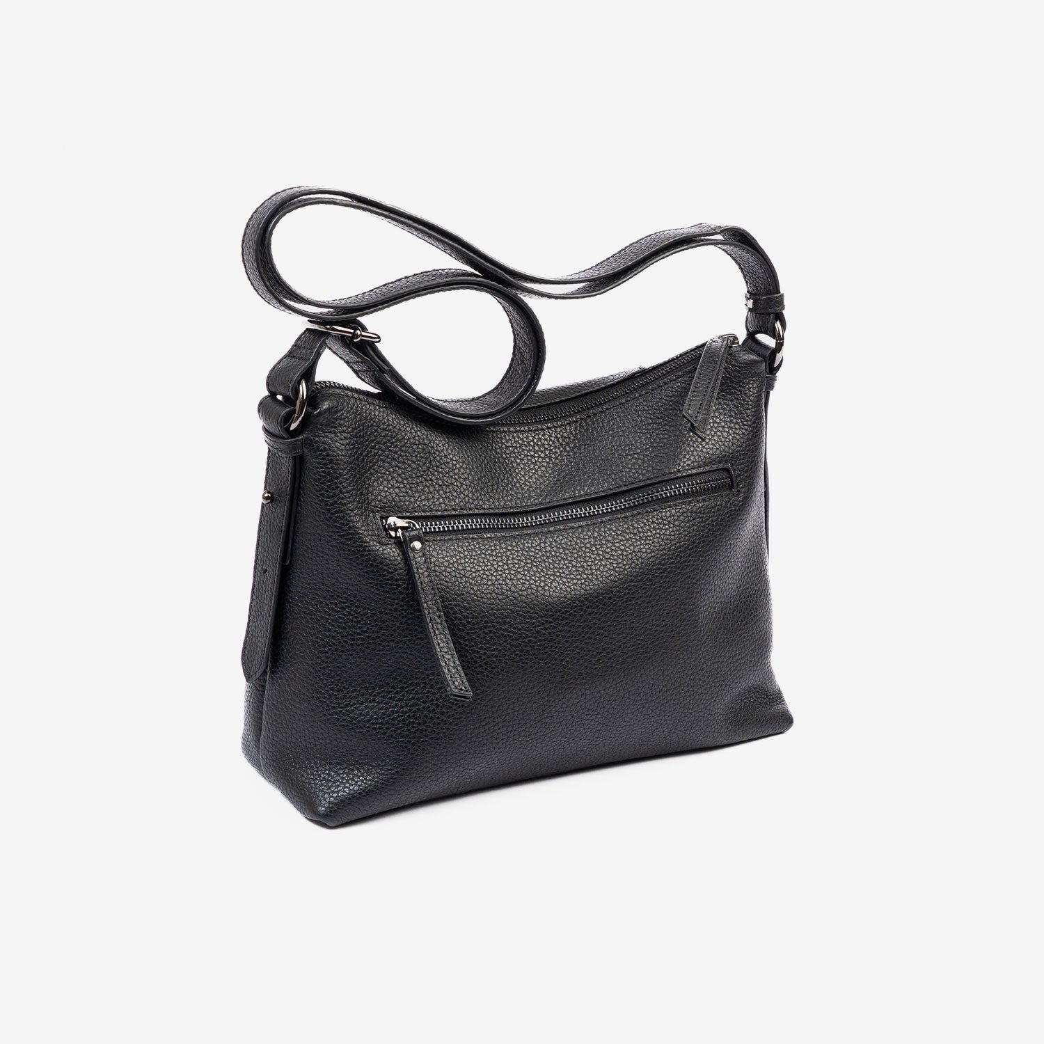 Bolso bandolera, Serie floater/leather. 29x23x10 cm - Matties Bags