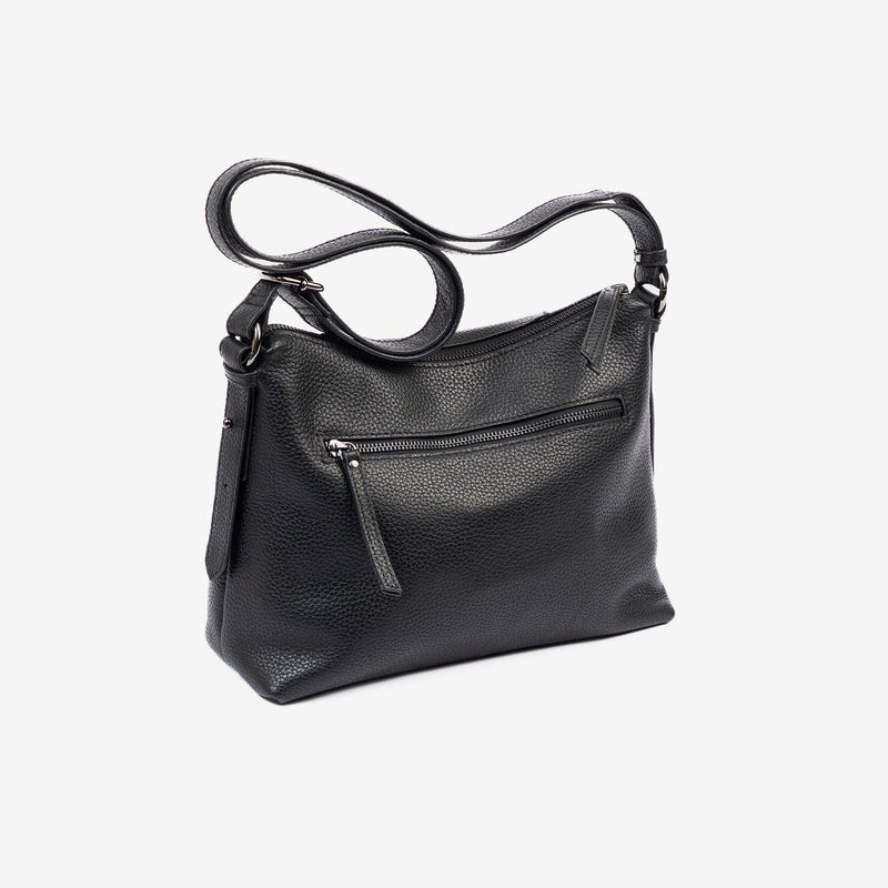 Bolso bandolera, Serie floater/leather. 29x23x10 cm - Matties Bags
