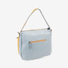 BOLSO DE HOMBRO CON BANDOLERA, COLOR AZUL, SERIE ALHAMA. 32x26x14 CM - Matties Bags