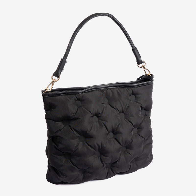 Bolso de hombro con bandolera, Serie acolchado. 36x28x05 cm - Matties Bags