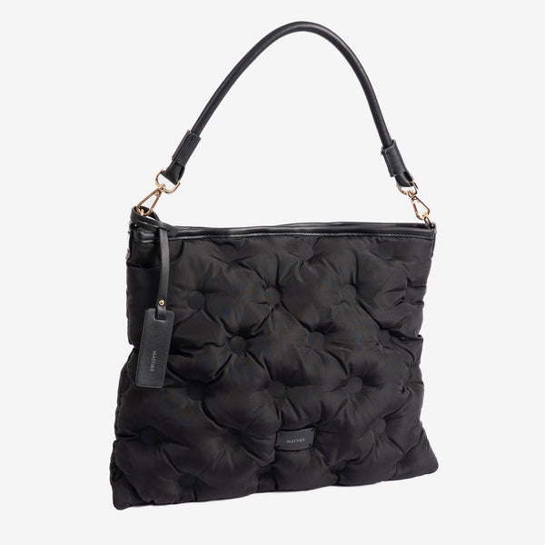 Bolso de hombro con bandolera, Serie acolchado. 36x28x05 cm - Matties Bags