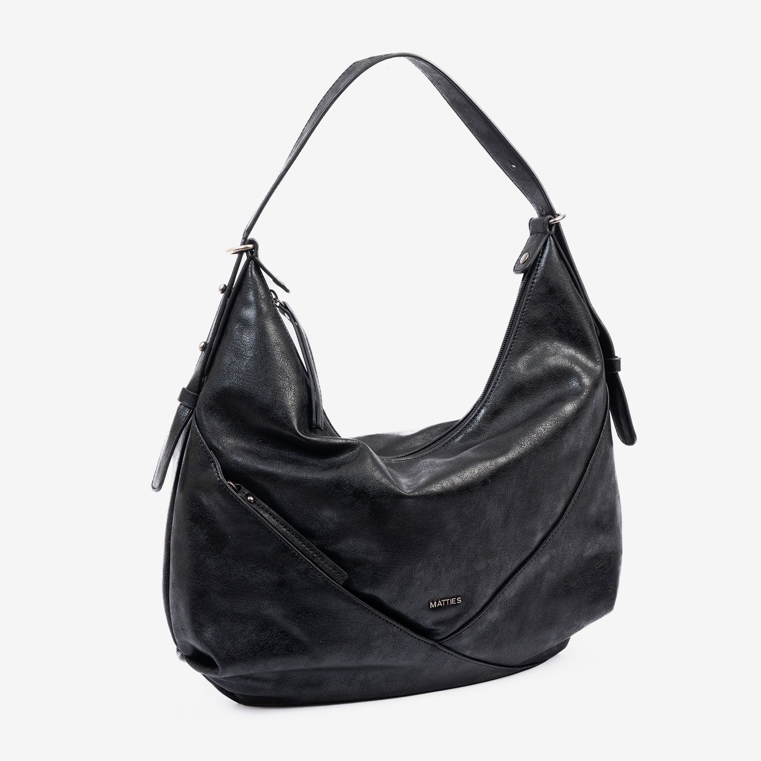 Bolso de hombro con bandolera, Serie belmont. 37x31x10 cm - Matties Bags