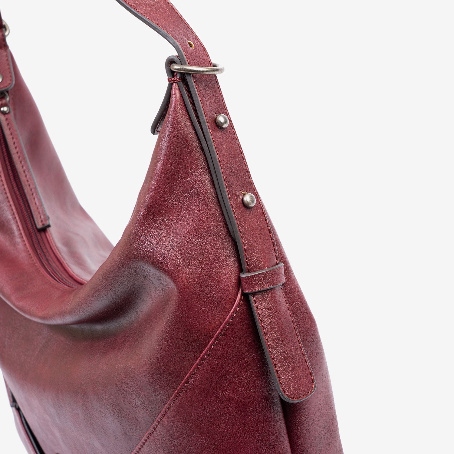 Bolso de hombro con bandolera, Serie belmont. 37x31x10 cm - Matties Bags