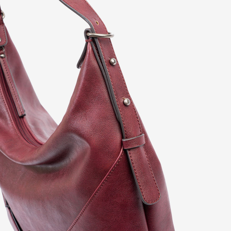 Bolso de hombro con bandolera, Serie belmont. 37x31x10 cm - Matties Bags