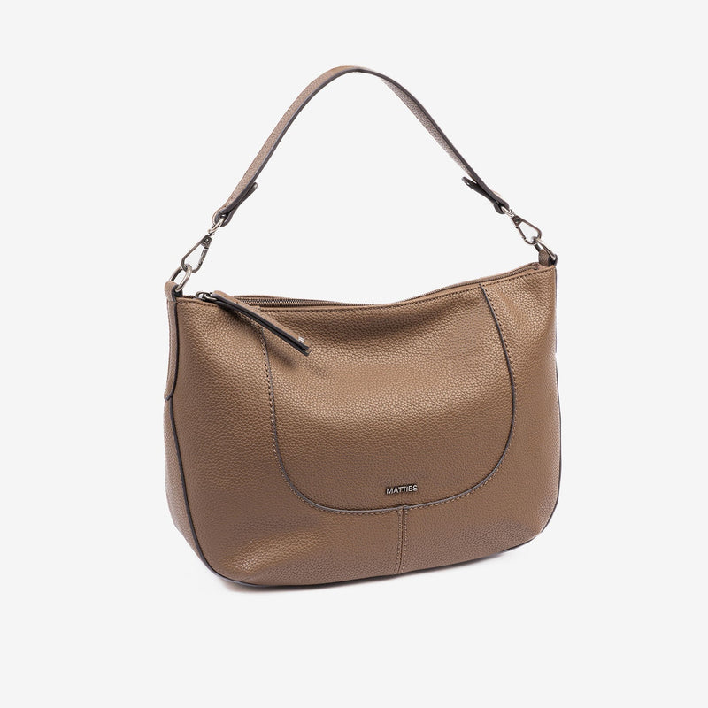 Bolso de hombro con bandolera, Serie cozy. 31x22x11.5 cm - Matties Bags