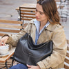 Bolso de hombro con bandolera, Serie cozy. 33.5x31x12 cm - Matties Bags