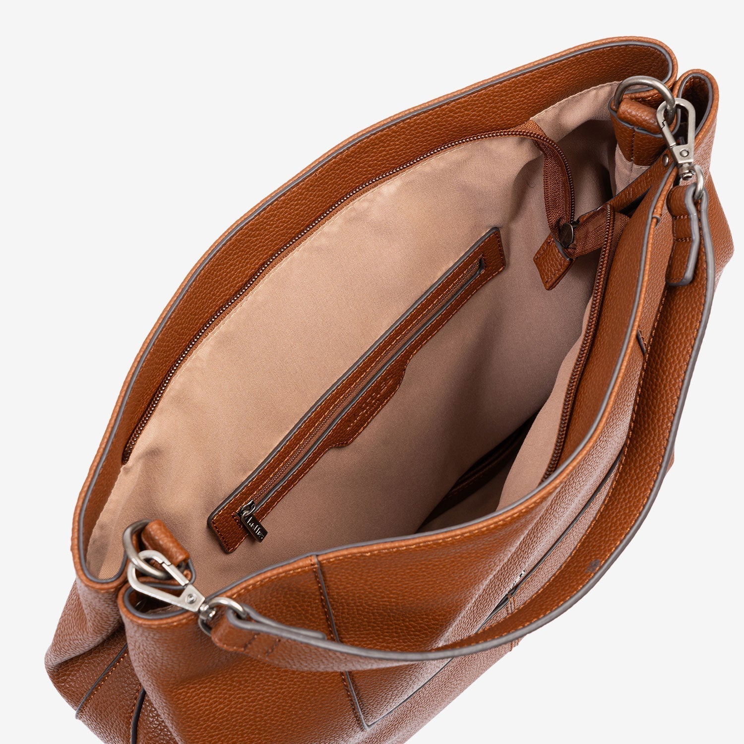 Bolso de hombro con bandolera, Serie cozy. 33.5x31x12 cm - Matties Bags