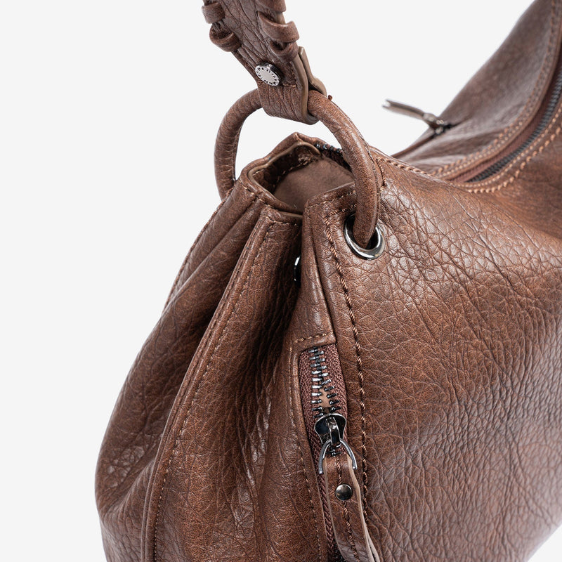 Bolso de hombro con bandolera, Serie delara. 37x25x14 cm - Matties Bags