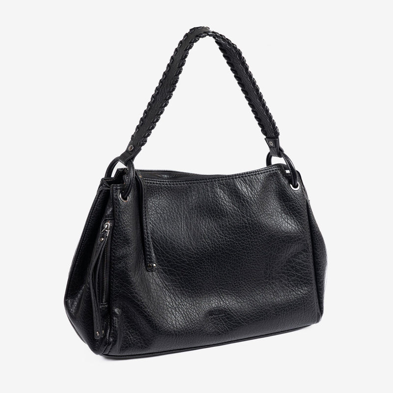 Bolso de hombro con bandolera, Serie delara. 37x25x14 cm - Matties Bags