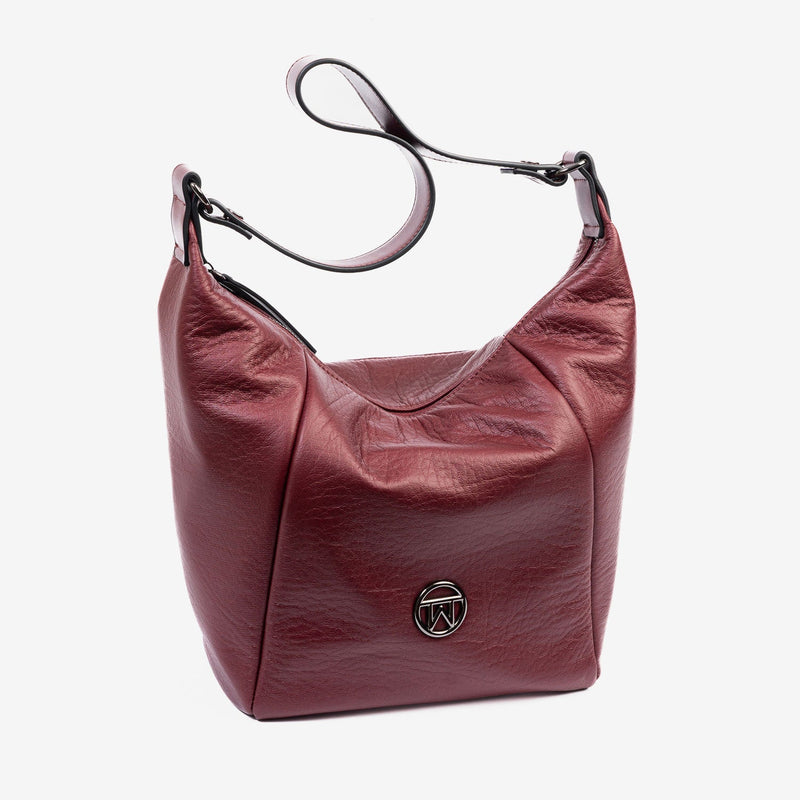 Bolso de hombro con bandolera, Serie velvet. 23x28x13 cm - Matties Bags