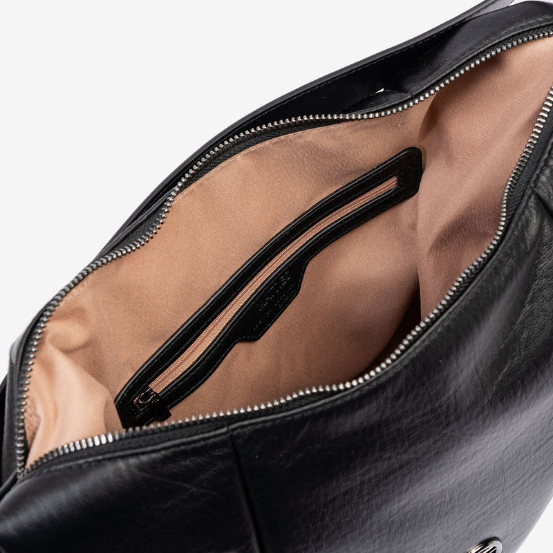 Bolso de hombro con bandolera, Serie velvet. 23x28x13 cm - Matties Bags