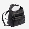 Bolso de hombro convertible en mochila, Serie eva/leather. 28x28x13 cm - Matties Bags