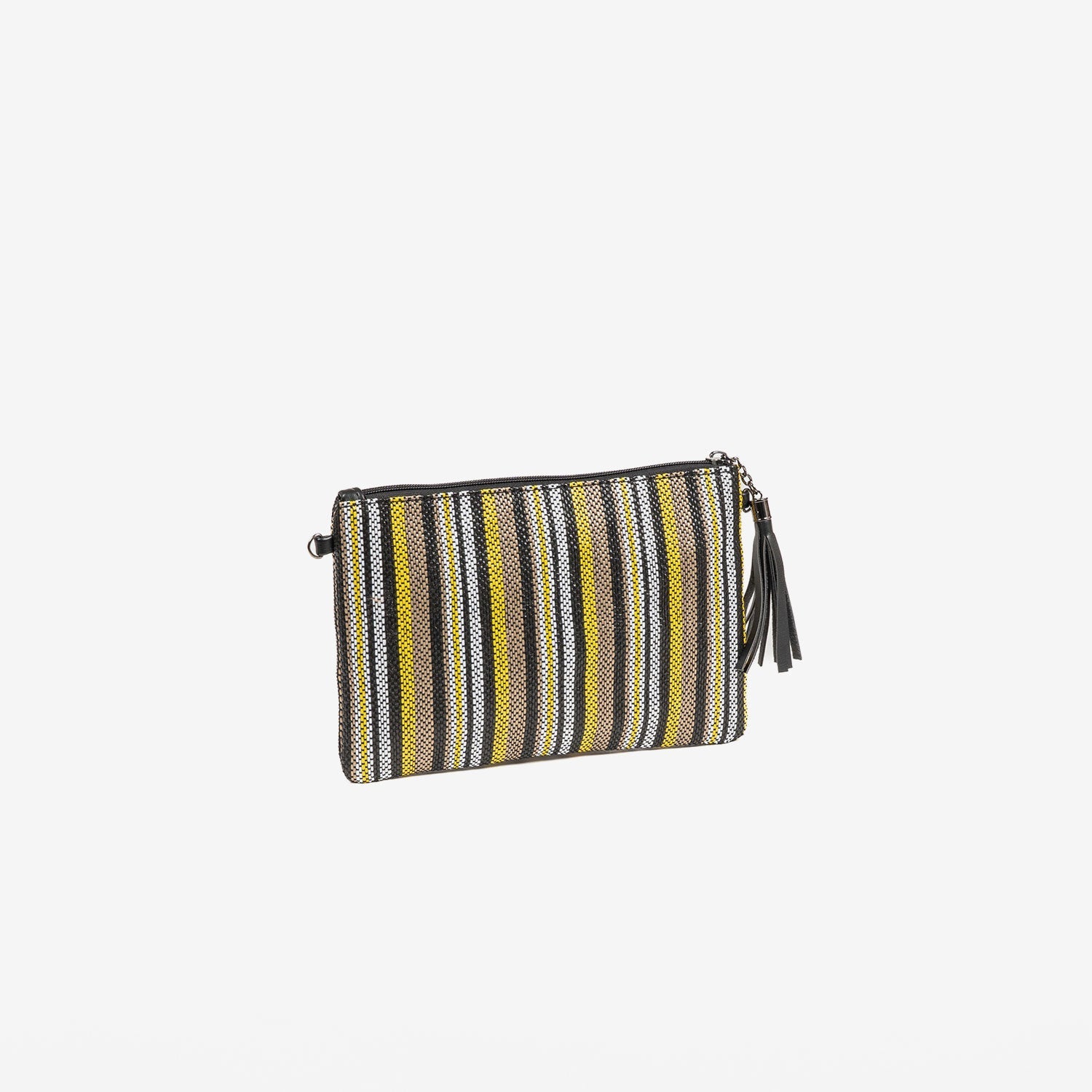 BOLSO DE MANO CON BANDOLERA, COLOR MULTICOLOR, SERIE PULPI. 26x17 CM - Matties Bags
