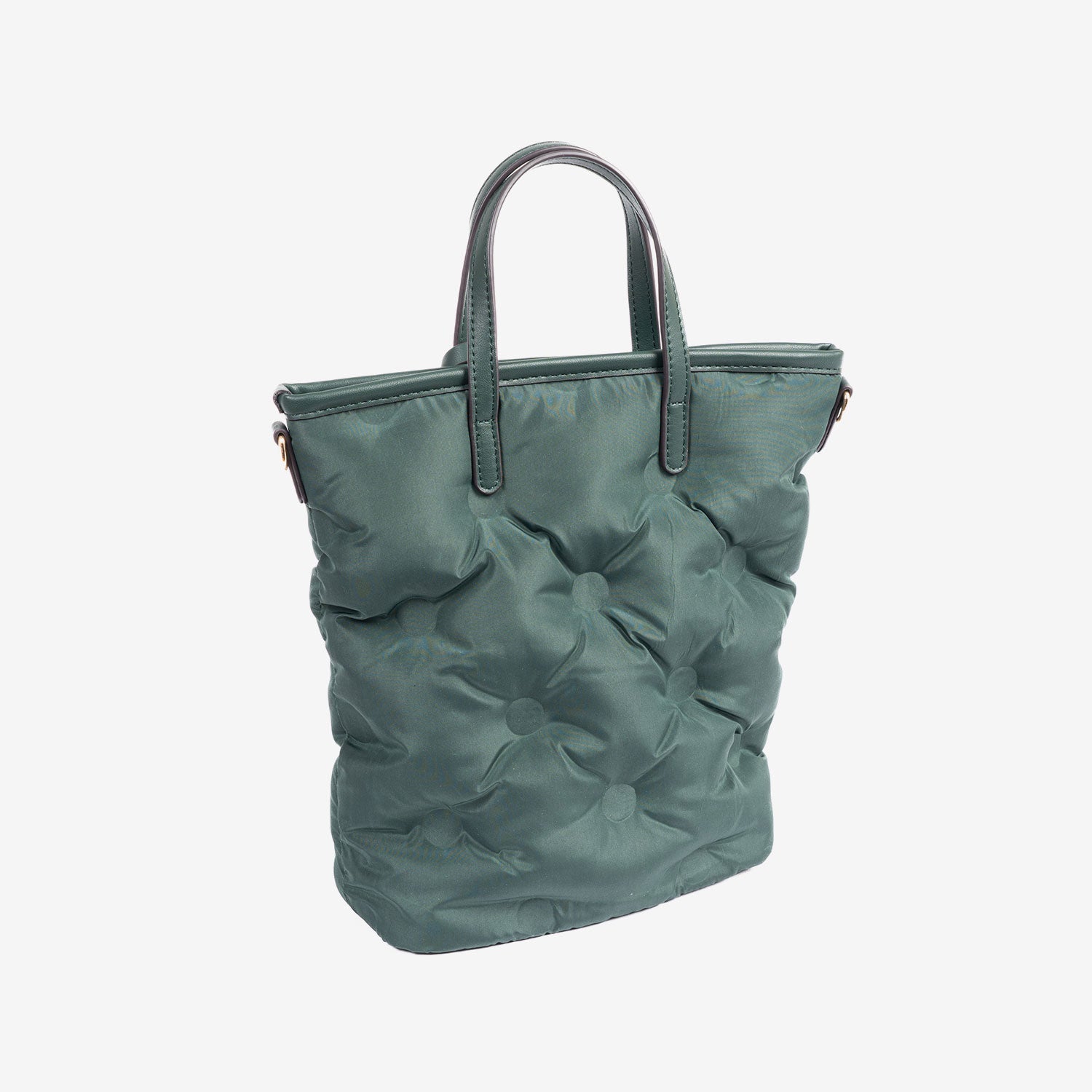 Bolso de mano con bandolera, Serie acolchado. 21x26x10 cm - Matties Bags