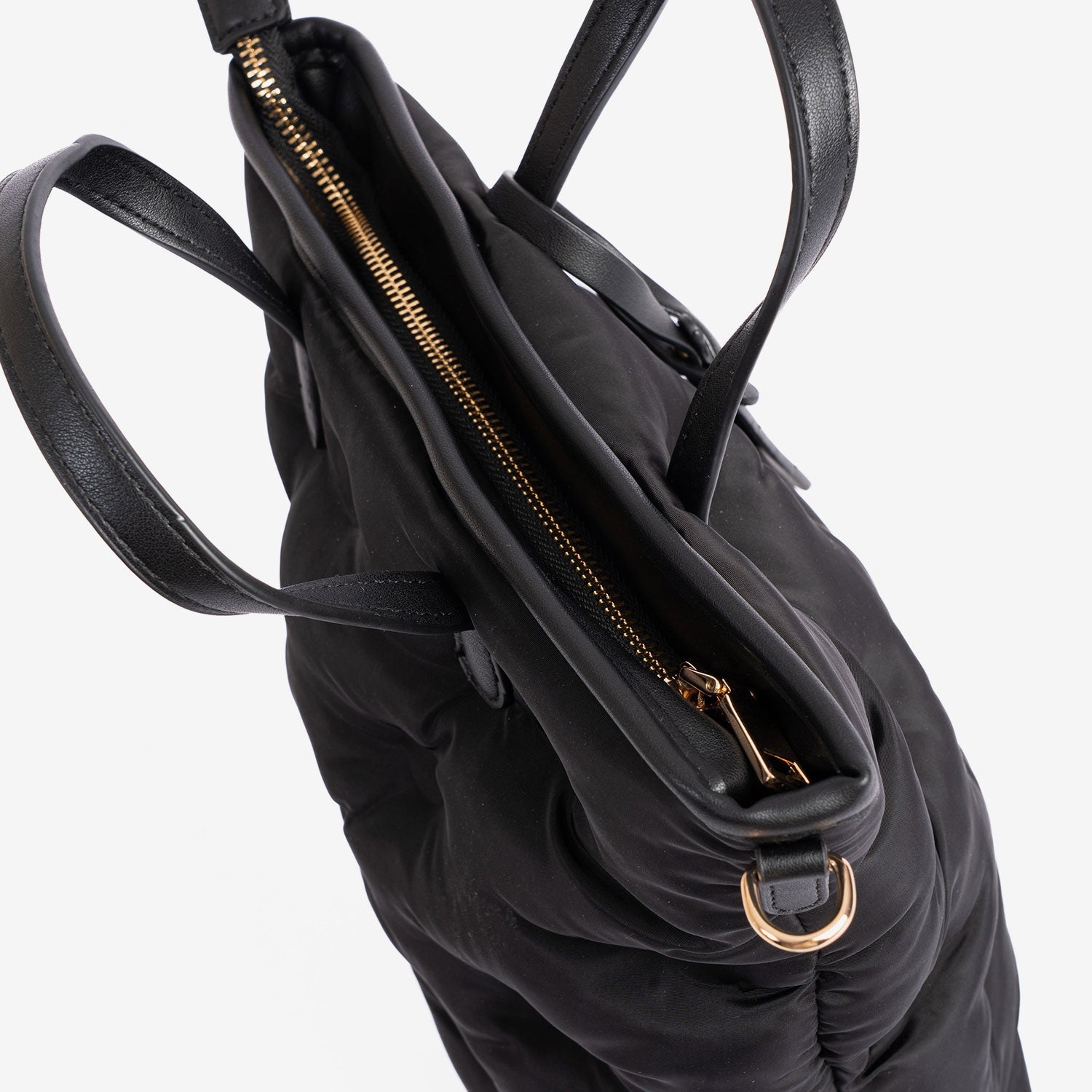 Bolso de mano con bandolera, Serie acolchado. 21x26x10 cm - Matties Bags