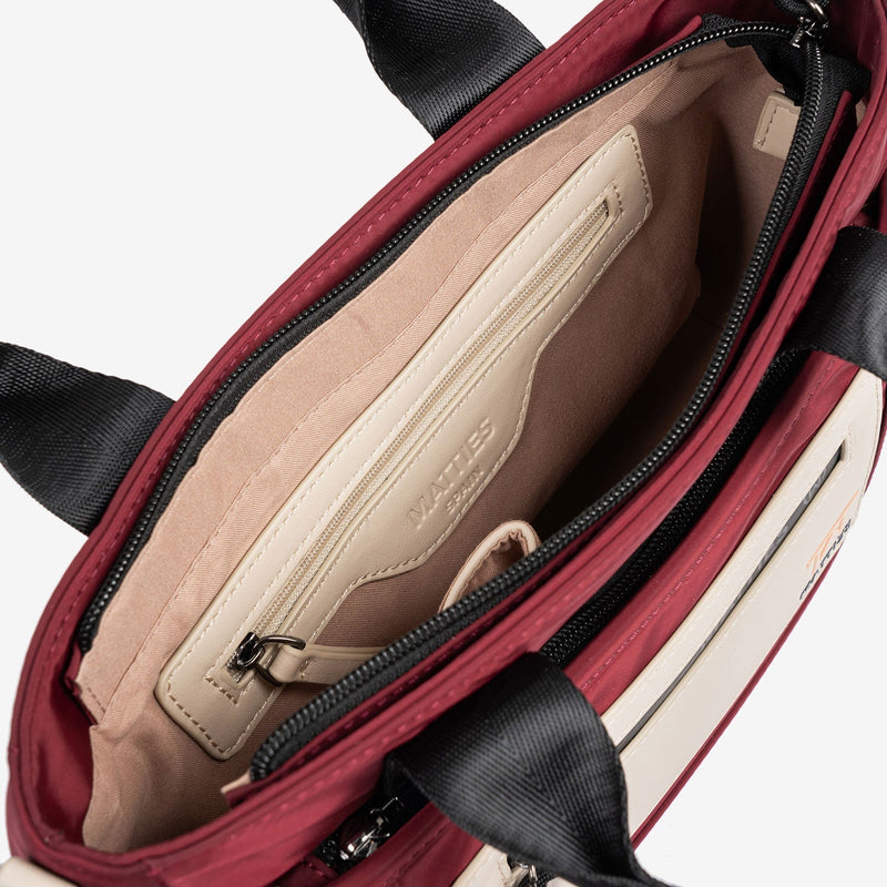 Bolso de mano con bandolera, Serie core. 27x20x10 cm - Matties Bags