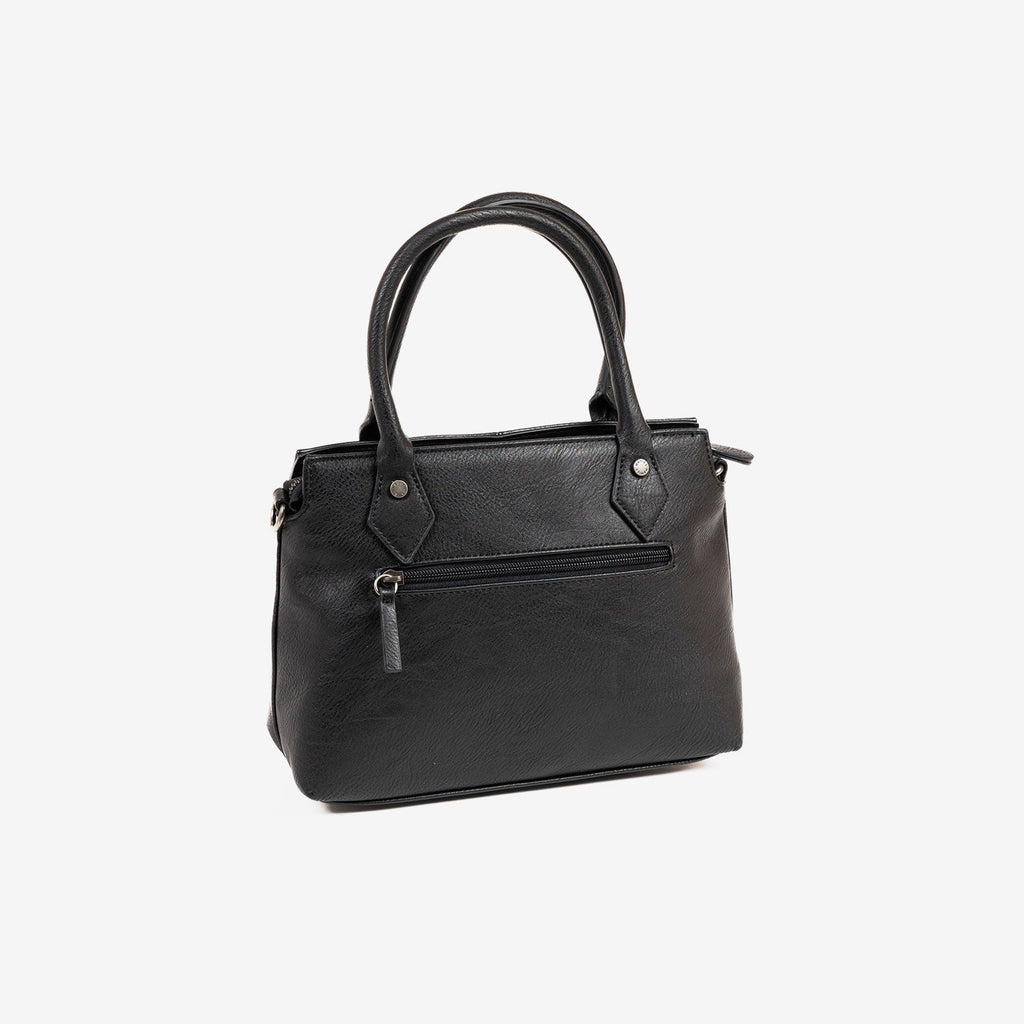 BOLSO DE MANO CON BANDOLERA, SERIE NEW CLASSIC. 28x20x11 CM - Matties Bags
