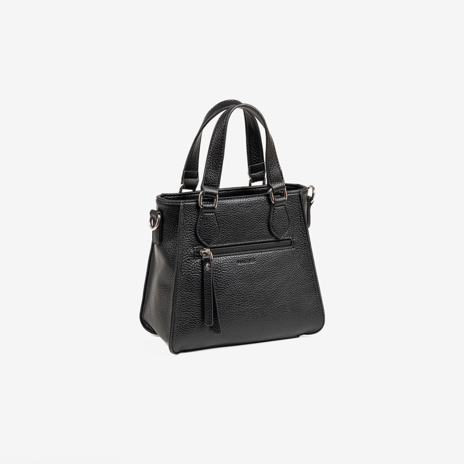 BOLSO DE MANO CON BANDOLERA, SERIE ROQUETAS. 22x20x12 CM - Matties Bags