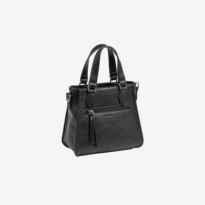 BOLSO DE MANO CON BANDOLERA, SERIE ROQUETAS. 22x20x12 CM - Matties Bags