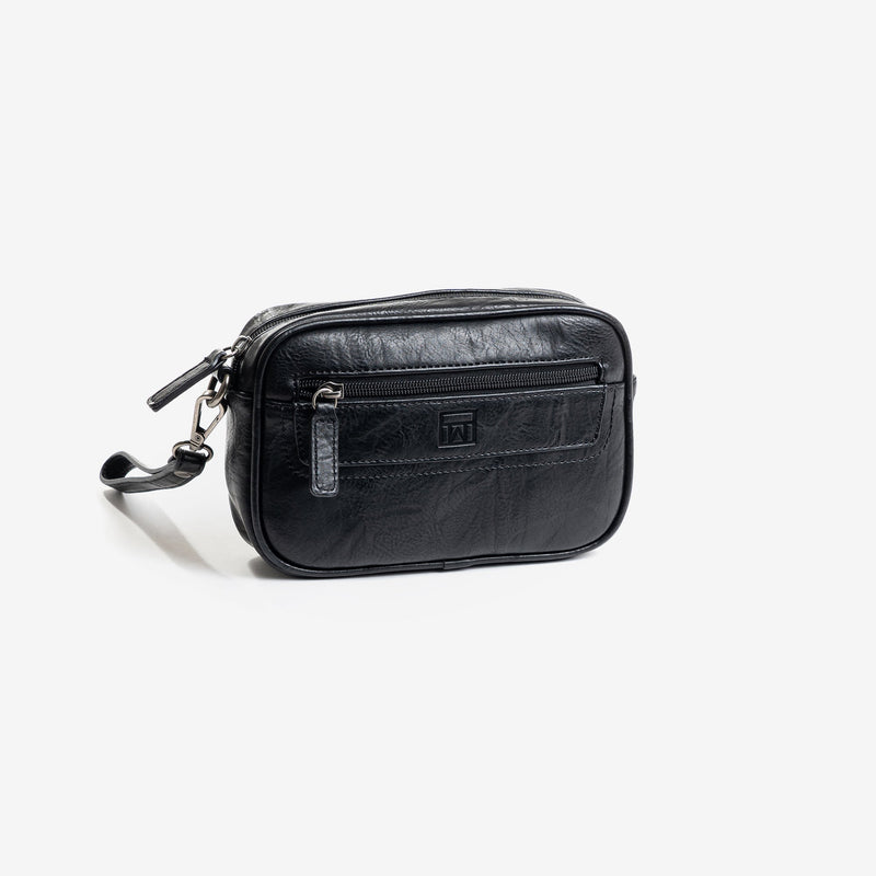 Bolso de mano para hombre, Colección nappa. 21x14x05 cm - Matties Bags
