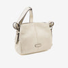 BOLSO DE MUJER, COLOR BEIG - V, SERIE NEW CLASSIC. 24x19x10.5 CM - Matties Bags