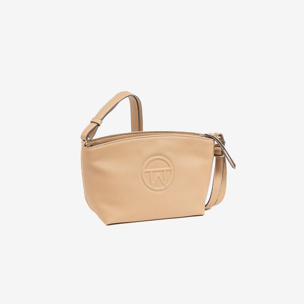 BOLSO DE MUJER, COLOR CAMEL, SERIE ALBOX. 22x15x11 CM - Matties Bags