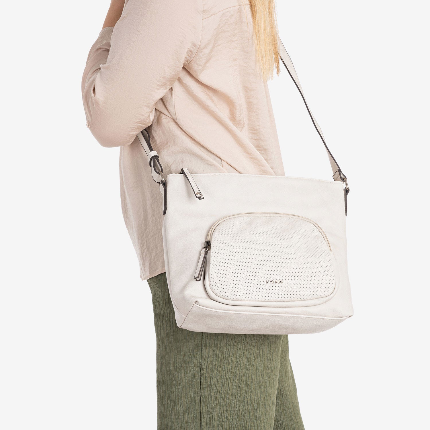 BOLSO DE MUJER, SERIE ALMERIA. 25x24x11 CM - Matties Bags
