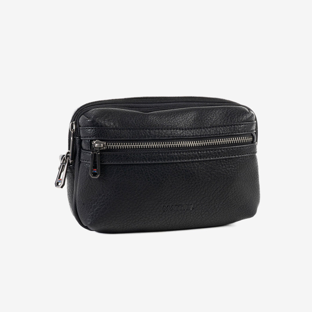 BOLSO PEQUEÑO DE MANO, COLOR Negro, COLECCIÓN NEW NAPPA. 21x14x07 cm - Matties Bags