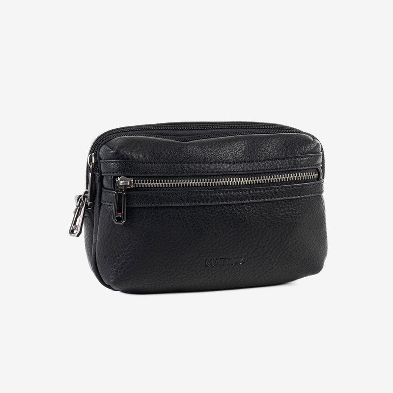 BOLSO PEQUEÑO DE MANO, COLOR Negro, COLECCIÓN NEW NAPPA. 21x14x07 cm - Matties Bags